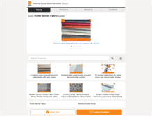 Tablet Screenshot of cnrollerblinds.com
